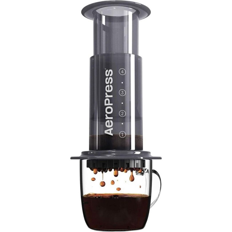 AeroPress - Coffee Maker - Filterkaffeebereiter - 0,3 Liter, spülmaschinengeeignet, braun