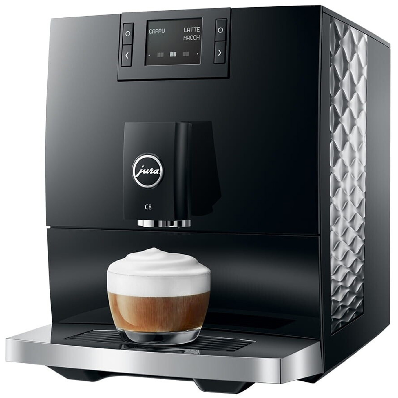 Jura - C8 - 15603 - Kaffeevollautomat - 15 bar Pumpendruck, Thermoblock-System, WLAN