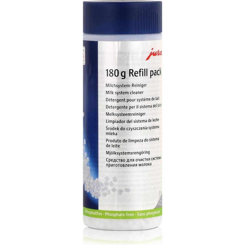 Jura - Milchsystem-Reiniger Mini-Tabs - 180g - Kaffeemaschinen-Reinigung - Tabletten, für Milchaufschäumer