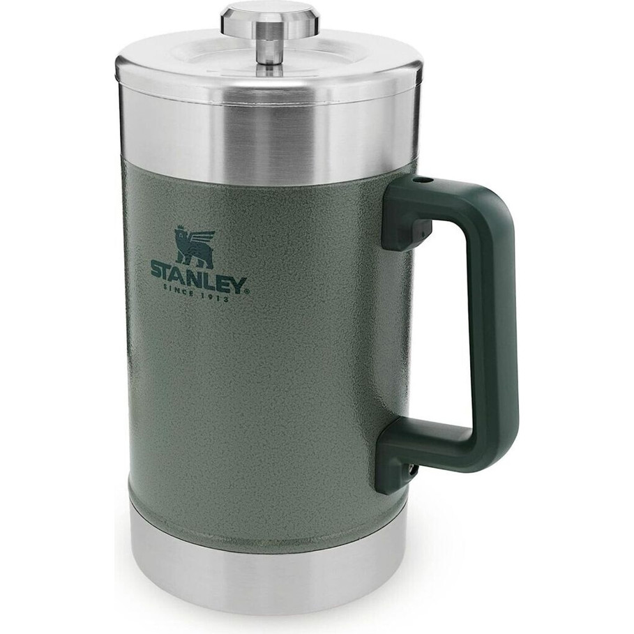 Stanley - Classic Stay Hot French Press - Kaffeezubereitung - 1,4 Liter, Edelstahl, grün